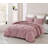 Natalia Washed Microfiber Pom Pom Pintuck Pleat Comforter Set-57277838-57118413