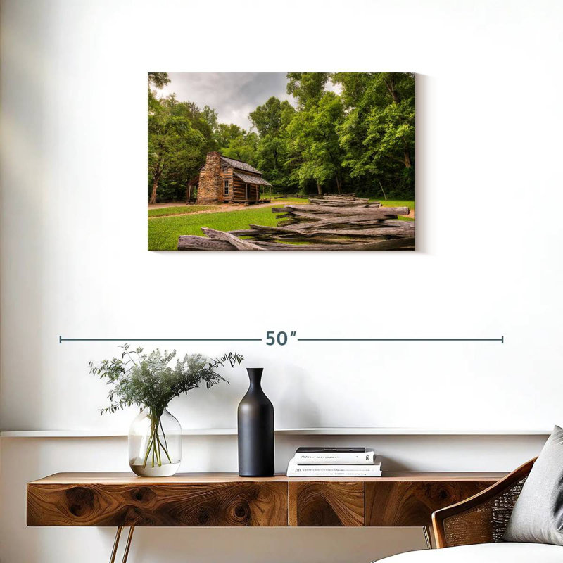 Alvord John Oliver Cabin, 20" H x 30" W
