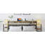 Structure de grand lit avec rangement