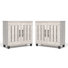 Banos 2-Door Shoe Storage Cabinet (Set Of 2) – Holds 24 Pairs