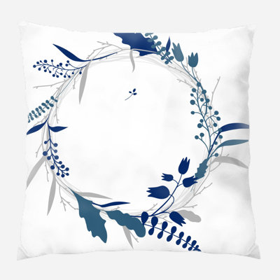 Canvas Outdoor Reversible Throw Pillow