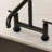 Bridge Kitchen Faucet with Swivel Spout, Kitchen Faucet with Side Spray-120793568