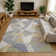 Premium Machine Washable Slesnick AMF1666 Geometric Rug
