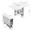 Foldable Rolling Dining Table
