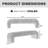 Modern Upholstered Armless Bed Bench, Channel Tufted Couch Daybed Chaise, Ivory Chenille-577811218