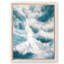 Coastal Retreat Underwater Clouds II by  - Floater Frame Print on Canvas-51154643