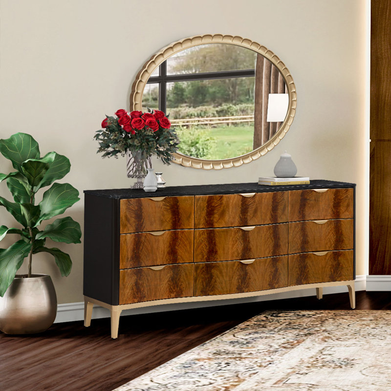 Malibu Crest Oval Beveled Mirror