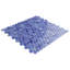 Hudson Penny Round Niagara 11-7/8" x 12-5/8" Porcelain Mosaic Tile