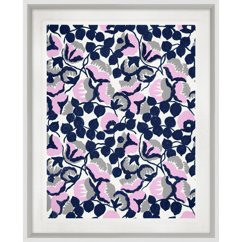 Bermuda Pink And Navy 2 Print