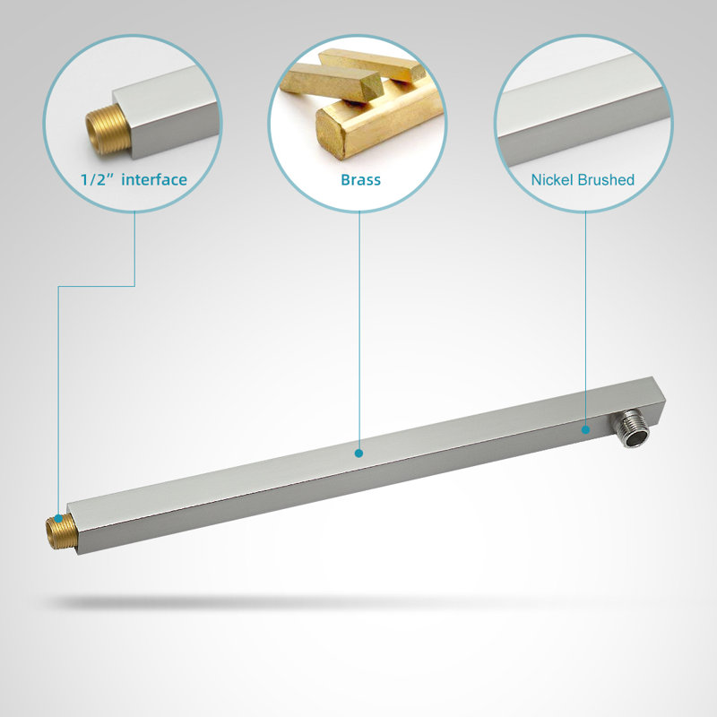 with Rough in-Valve, Brushed Nickel