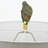 D15x29.5" Verdant Agate-Slice Table Lamp w/ Marble Base