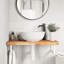 Briege 100cm Solid Wood Bathroom Vanity Top