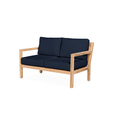 Classic Teak Loveseat - Indigo