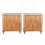 Ensemble de table de chevet cannelée 2 pièces avec 3 tiroirs-1688078459-1688078404