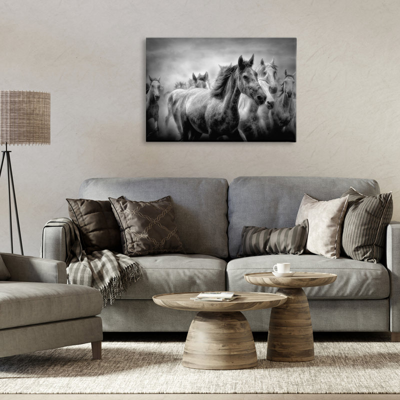 Coucher de soleil sur la faune, toile par Celebrate Life Gallery, H 16 po x l 24 po