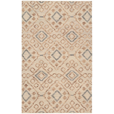 Jelly Roll Sky Handwoven Wool Rug