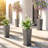 2 Pairs Tall Planters-Indoor and Outdoor Planters for Large Plants（4 Pieces）-1001922995