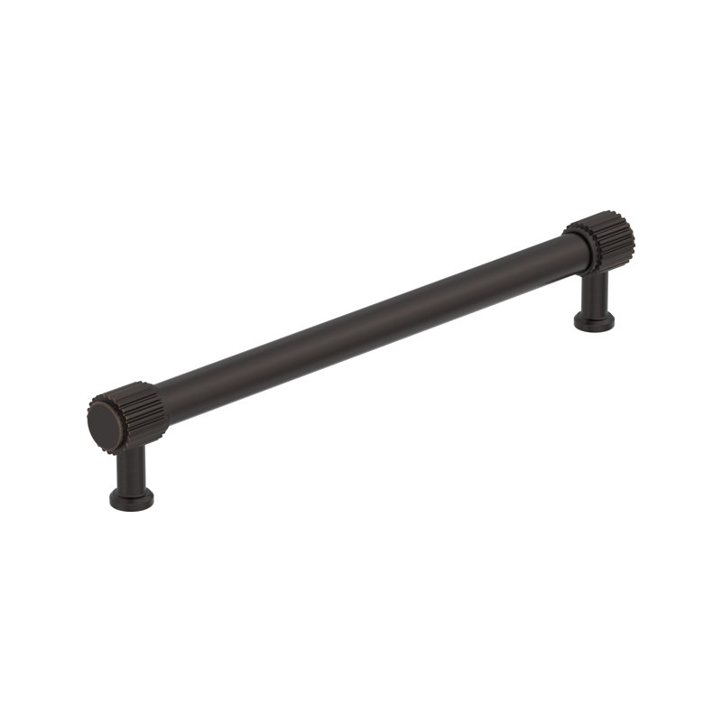 Poignée d'armoire Farewind, Bronze huilé, bronze, 12"