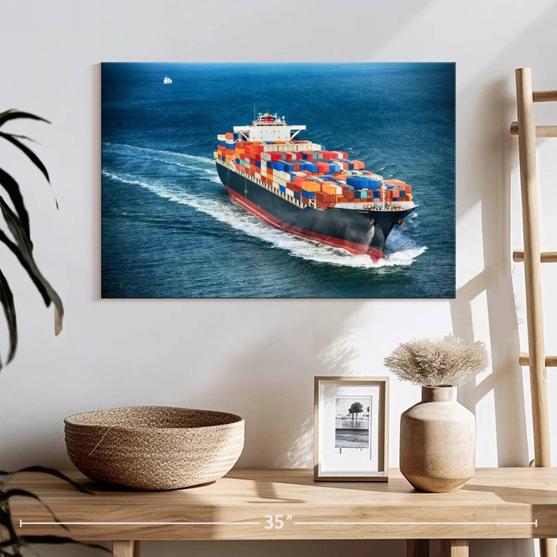 Mehar Ocean Ship, 16" H x 24" W