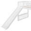 Lit mezzanine simple avec glissoire et échelle