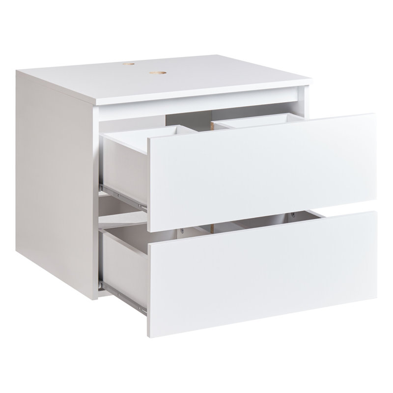 Wall Mounted Washbasin Cabinet SERRA 60 cm