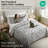 Pure Melody Oversized Light-weight Paisley Quilt Set with matching shams-785450140-785450137
