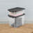 Sterilite Clear Plastic Stacking Storage Containers w/ Lid-98364667-98364669