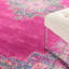 Tapis à motif oriental fuchsia rose Abbate-1303868957