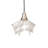 Kayme 1 - Light Brushed Nickel Unique/Statement Pendant