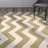 Arneshia Chevron Indoor / Outdoor Area Rug in Green/Beige-20794153