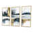 Toile naturelle avec cadre flottant