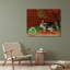 Art sur toile tendue Red Barrel Studio® Rousseau, Henri, «The Rabbits Meal», 1908-142041658