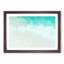 Two upon the Beach in Abstract - Picture Frame Graphic Art Print-55777888-55777885