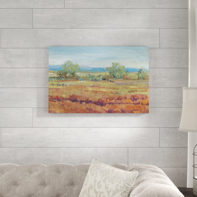 «Red Clay II», peinture sur toile