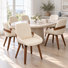 Kelham Faux Leather Upholstered Dining Chairs