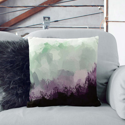 Abstract Square Throw Cushion
