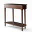 Petite console traditionnelle en bois massif avec tablette, tiroir et pieds tournés Alden-2102964817