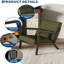Fauteuil d'appoint ergonomique MidCentury Modern-981376270