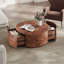 Table basse rotative Burl