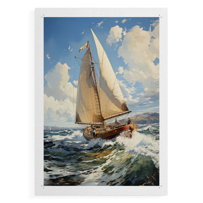 NAUTICAL Series CCDXLVI - Impression sur toile seulement - NON CADRE