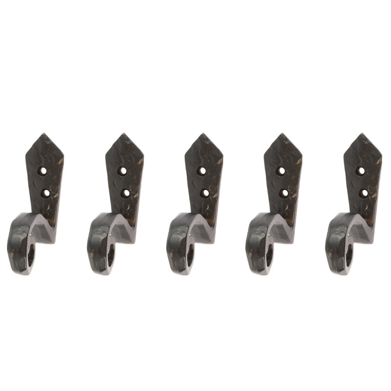 Hammered Scroll Iron Wall Wall Hook