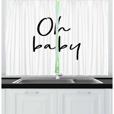 Tailored Kitchen Curtain
