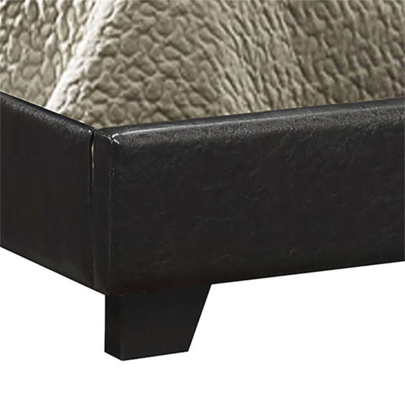 Lit oriental tapissier Warwick, Noir