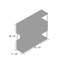 96.5cm H x 109.25cm W Geometric Bookcase