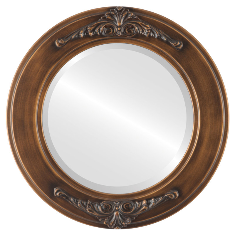 Miroir d'appoint Retiro, Bois de rose, 35 po x 35 po