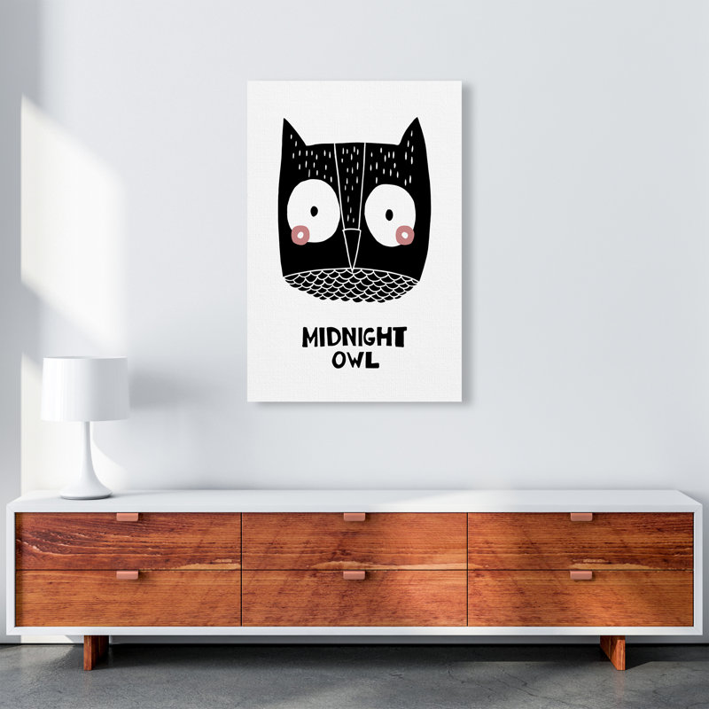 Owl by Miniofmine - Print, Wrapped Canvas, 42cm H x 29.7cm W x 4cm D