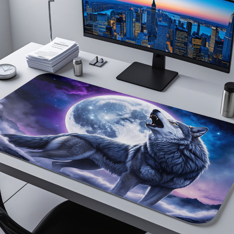 Polyester Desk Pad, 23.6x13.8