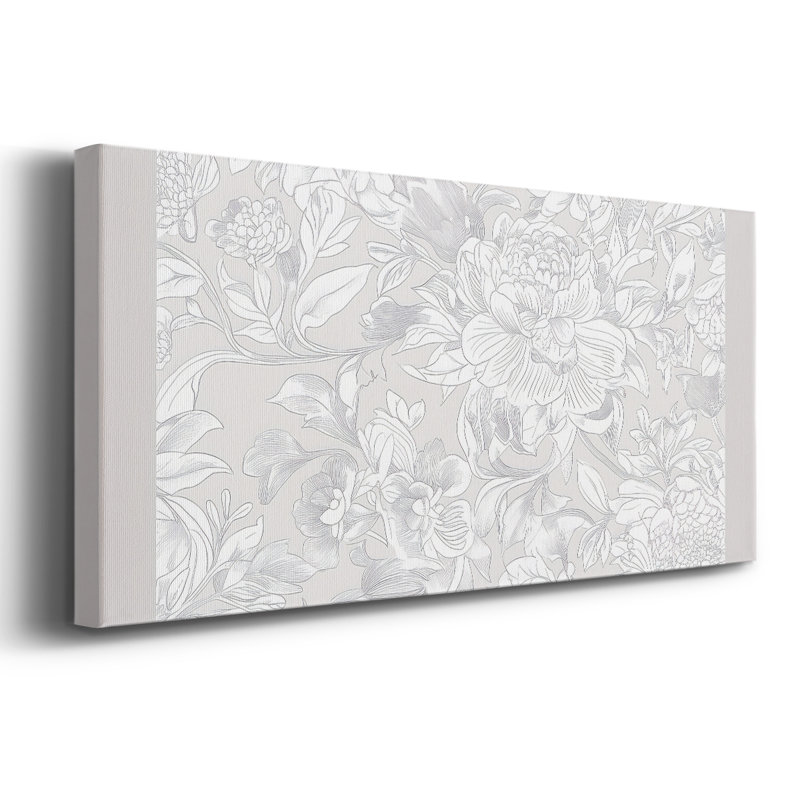 Série abstraite - LXII - Toile tendue avec châssis - Prêt à accrocher, H 12 po x l 30 po