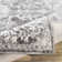 Tapis oriental gris Rosso