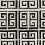 Tapis géométrique noir en cuir de vache Haseeb-1681156387